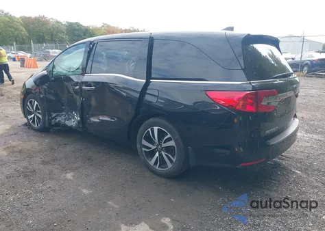 2018 Honda Odyssey Elite from USA, damaged, VIN 5FNRL6H94JB026298
